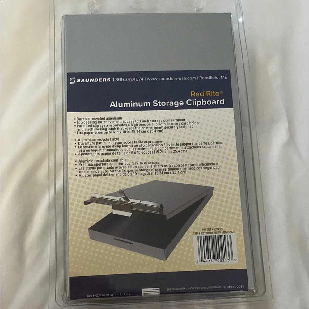 Aluminum Storage Clipboard - Picture 2 of 3